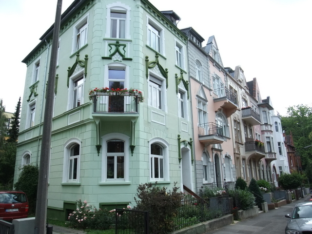 Häuser in der Max-Franz-Straße