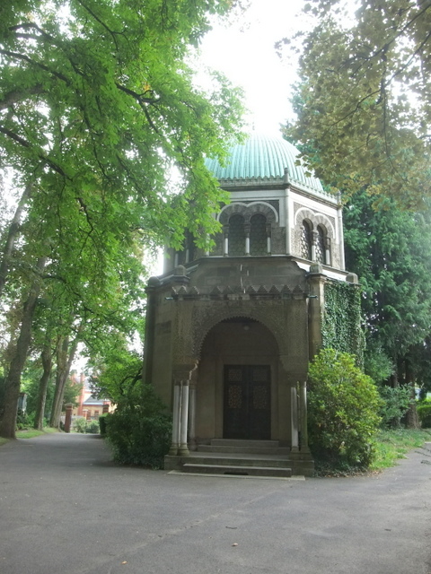 Blick auf das Mausoleum Guier