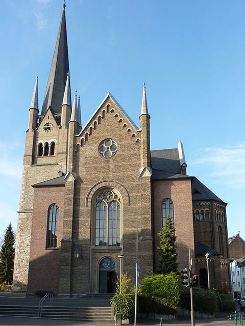 Blick auf die St. Severinkirche