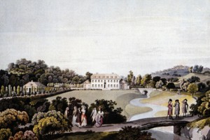 Promenade am Gesundheitsbrunnen, 1792 (Lorenz Janscha (Inv.), Johann Ziegler (Sculpt.))